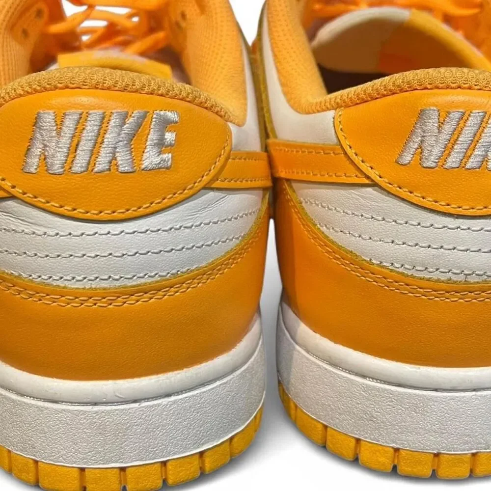 Nike Men's Orange and Yellow Trainers